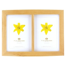 Other Wilko Photo Frame Wood Twin 7in x 5in