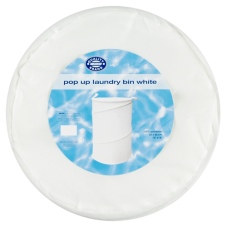 Other Wilko Pop Up Laundry Bin White 35cm x 50cm