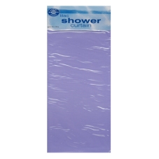 Wilko Shower Curtain Lilac 180cm x 180cm