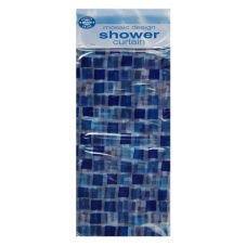 Other Wilko Shower Curtain Mosaic Design 180cm x 180cm