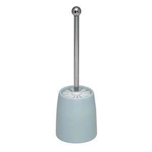 Other Wilko Toilet Brush Holder Ceramic Blue