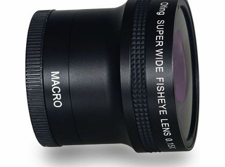 0.15x Super Wide Angle Panoramic WITH MACRO Fisheye Lens for CANON EOS 1100D 1000D 700D 650D 600D 550D 500D 450D 400D 350D 300D 10D 20D 30D 40D 50D 60D 70D 1D 5D 6D 7D