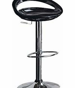 Ottawa Black Gas Lift Bar Stool