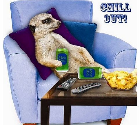 Chill Out! Meerkat Birthday Card