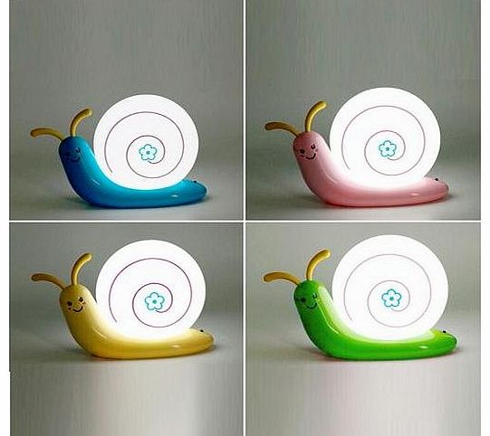 Novelty Design Coway Bedroom Bedside Lamp Snail Environmental Protection Energy-Saving Creative Small Table Lamp(Random Color) small novelty unique designer beside led table lamps lighting for ho