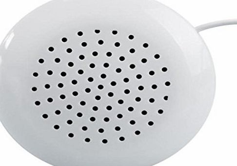 Ourmall Speaker, Ourmall 3.5mmNew Cute Pillow Speaker for MP3 MP4 CD iPod Phone White Portable Speaker