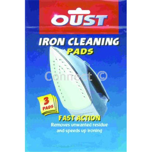 OUST Iron Cleaning Pads (Pack of 3)
