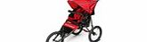Nipper Sport V4 Pushchair - Red