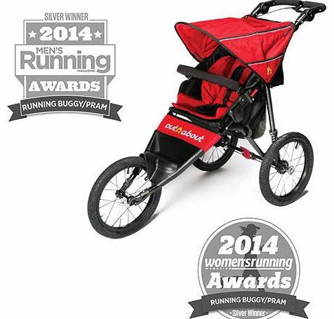 Out n About Nipper Sport v4 Stroller Carnival Red