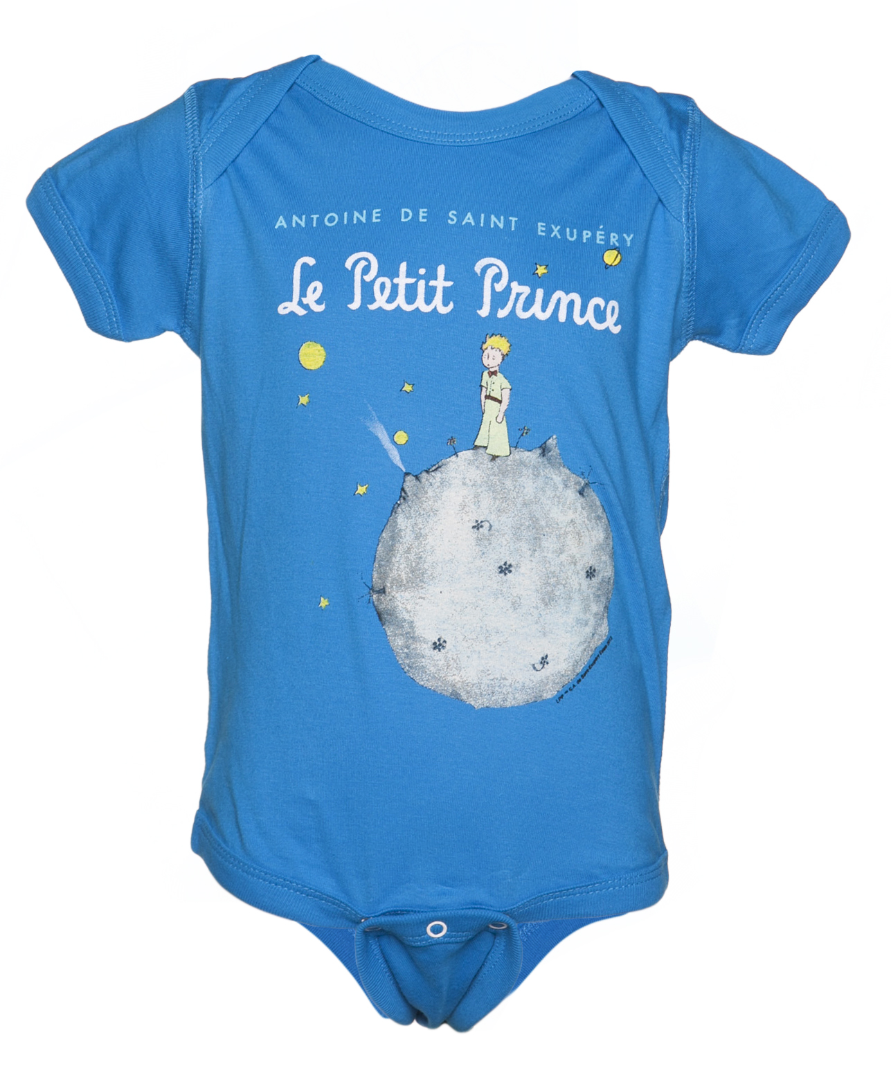 Kids Blue The Little Prince Book Cover Babygrow