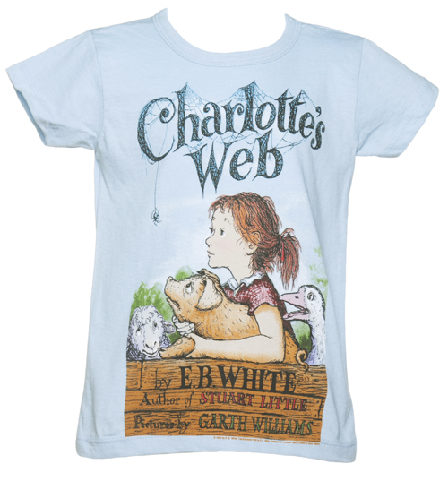 Kids Charlottes Web T-Shirt from Out Of Print