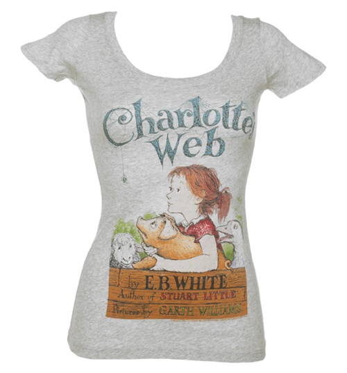 Ladies Charlottes Web T-Shirt from Out Of