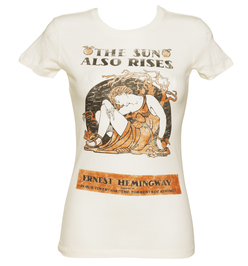 Out Of Print Ladies Cream The Sun Also Also Rises By Ernest