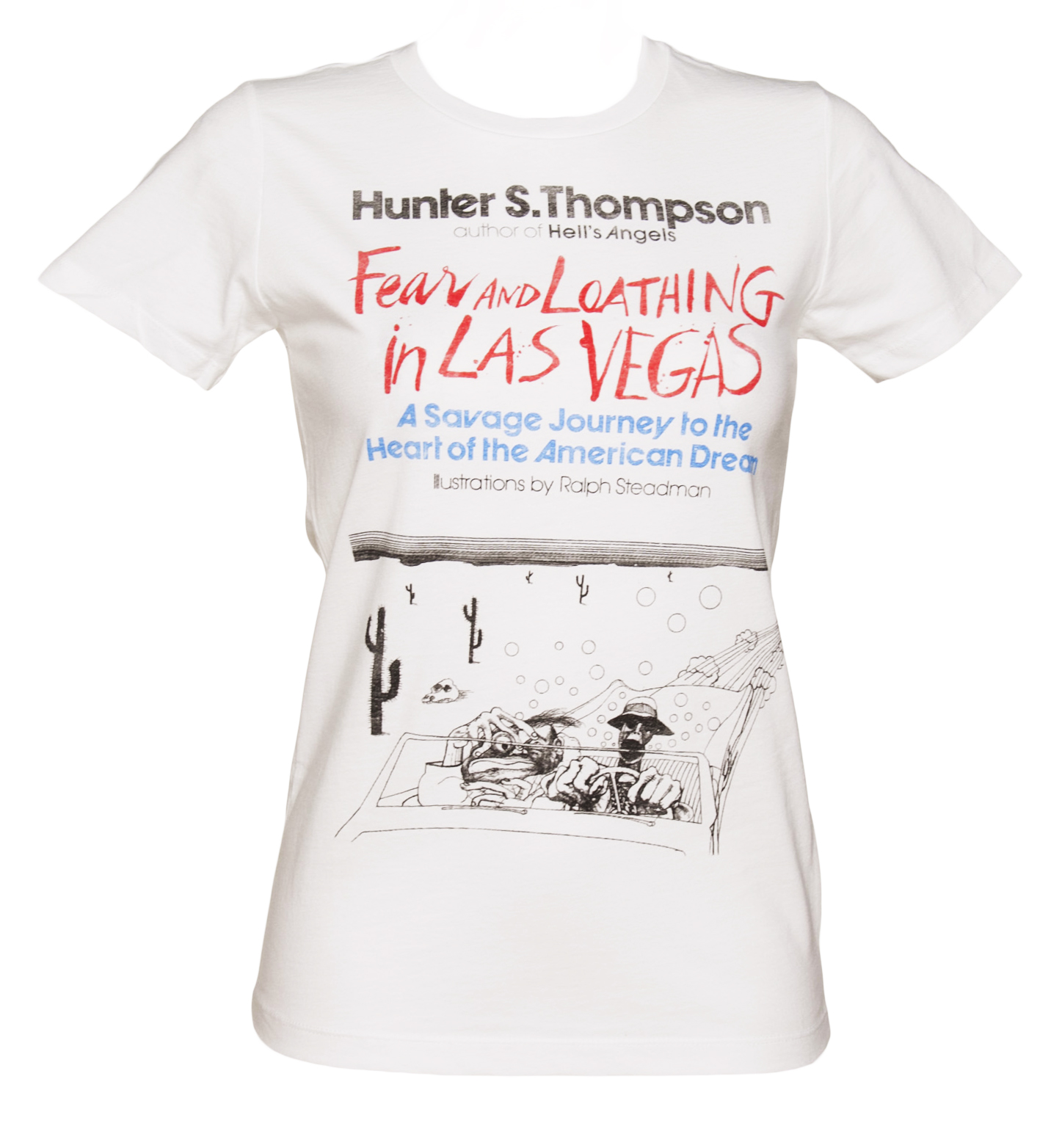 Out Of Print Ladies White Fear And Loathing In Las Vegas By