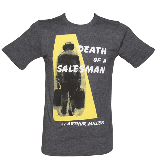 Out Of Print Mens Blue Marl Death Of A Salesman By