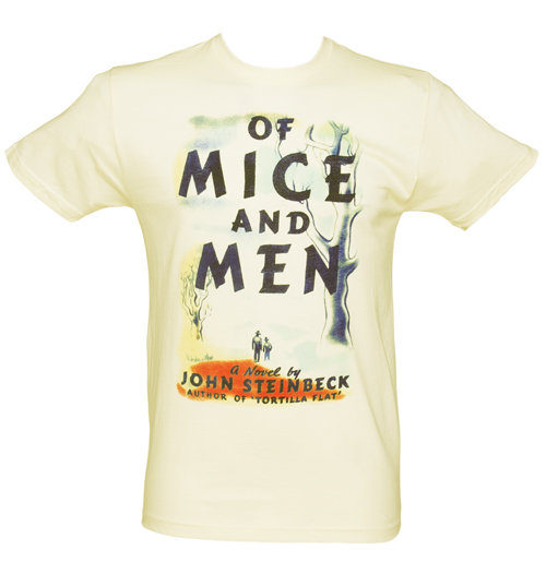 Out Of Print Mens Ecru Of Mice And Men By John Steinbeck