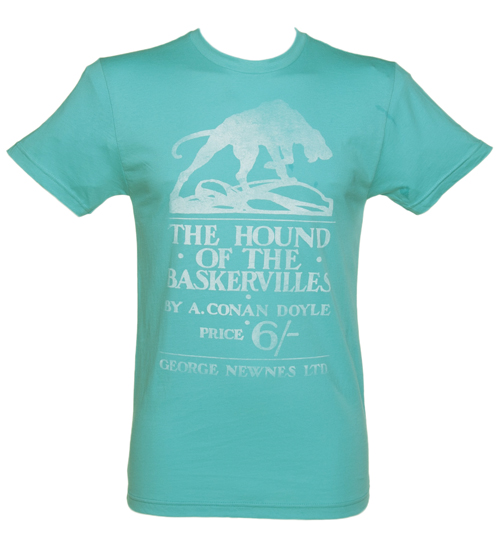 Out Of Print Mens Turquoise Arthur Conan Doyle Hound Of