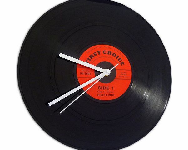 Out of the Blue Vinyl Clock