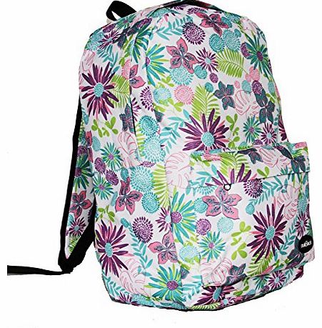 Outback 20 Litre Backpack Girls Boys Ladies Mens School College Work (Floral)
