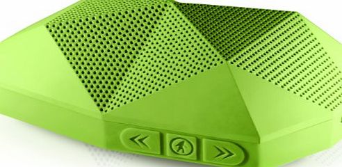 Outdoor Tech Turtle Shell Go Anywhere Boombox Speaker - Neon Green