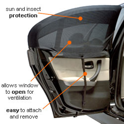 Rounded Auto Shade (2 pack)