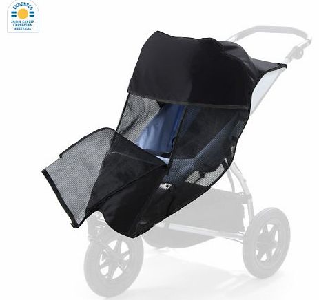 Outlook Shade-a-Babe Buggy Sunshade Black/Black Trim