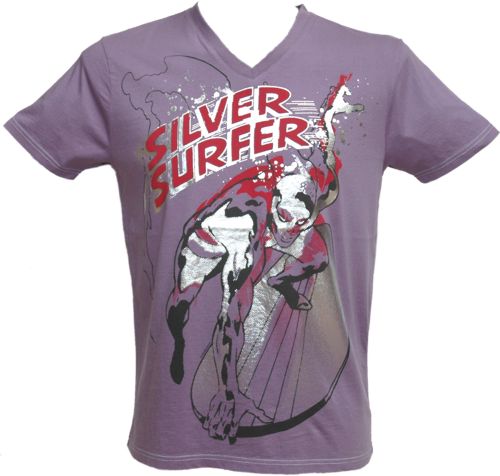 Outrage and#39;Marveland39; Men` Silver Surfer T-Shirt from Outrage - Marvel Comics