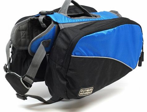Outward Hound Dog Backpack, Medium, Blue