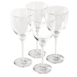 Acryl White Wine Glasses