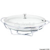 Oval Food Warmer and Serving Dish 3.2Ltr