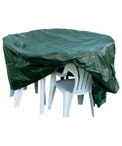 Oval Patio Furniture Set Cover
