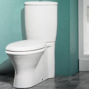 Oval Toilet Pan and Cistern