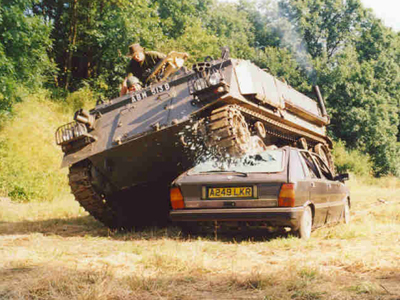 Over andpound;200 Full MontyTank Driving Experience