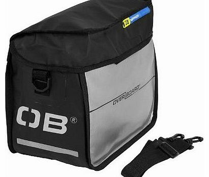 Overboard  Waterproof 12 LTR Front Wheel Bike Pannier - Black