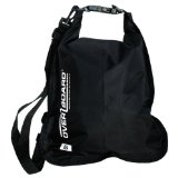 OverBoard WATERPROOF 5LTR FLAT BAG TRAVEL/BEACH (Black)