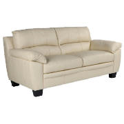 OWEN Large Leather Sofa, Ivory