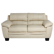 OWEN Regular Leather Sofa, Ivory