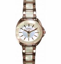 OWL Ladies Chelsea Rose Gold Aluminium Bracelet