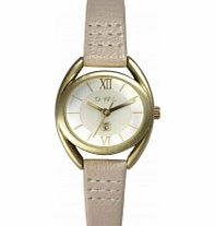 OWL Ladies Kew Royal Watch with Pink Leather Strap