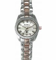 OWL Ladies Oxford Two Tone Watch