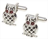 Owl Menagerie Cufflinks by Simon Carter