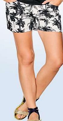 Own Brand Mandarin Print Shorts