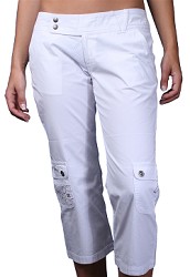 Oxbow Amelio Cropped Trousers White