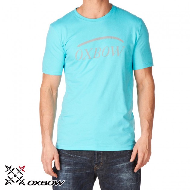 Oxbow Mens Oxbow Mc Bana T-Shirt - Light Curacao