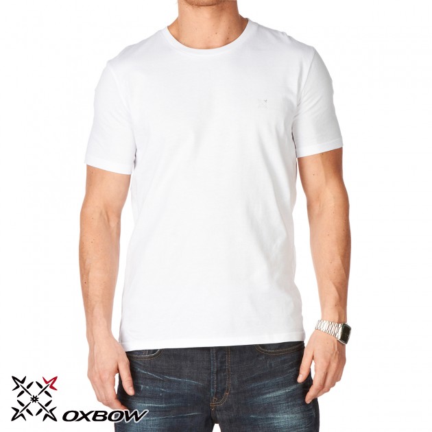 Oxbow Mens Oxbow Pict T-Shirt - White