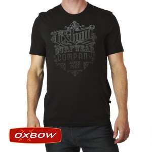 Oxbow T-Shirts - Oxbow Deg T-Shirt - Black