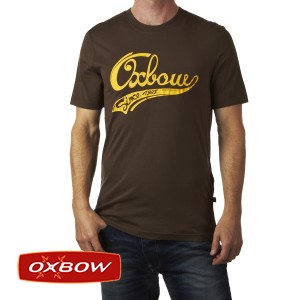 Oxbow T-Shirts - Oxbow Since T-Shirt - Brown