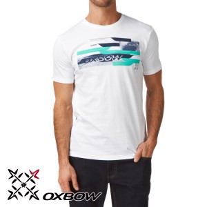 Oxbow T-Shirts - Oxbow Waveline T-Shirt - White