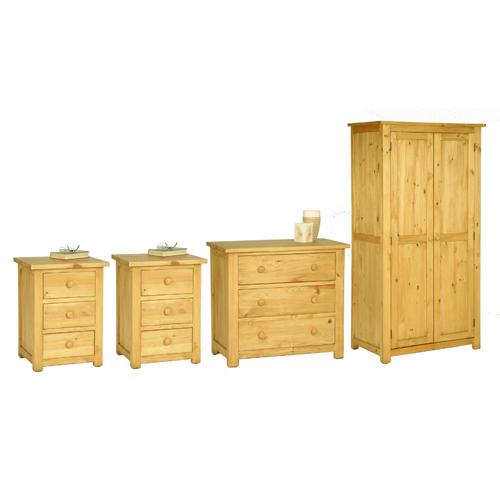 ... -Assembled Solid Pine Range Oxbury Pine Bedroom Furniture Set 304.226