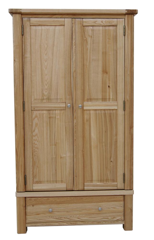 oxford 2 Door 1 Drawer Wardrobe